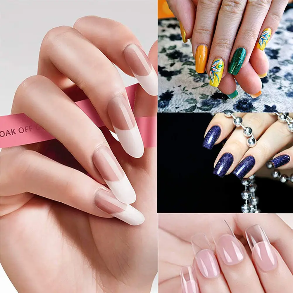 

Nail Kits Manicure Accessory Dual End Brush Pen White Art Extension Tips Nails Molds