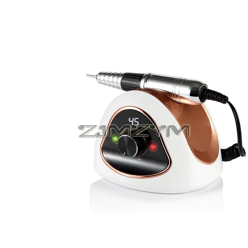 45000 دورة في الدقيقة المهنية آلة حفر الأظافر 68 واط آلة تلميع كهربائية قوية مانيكير باديكير مجموعة أدوات الأظافر #2