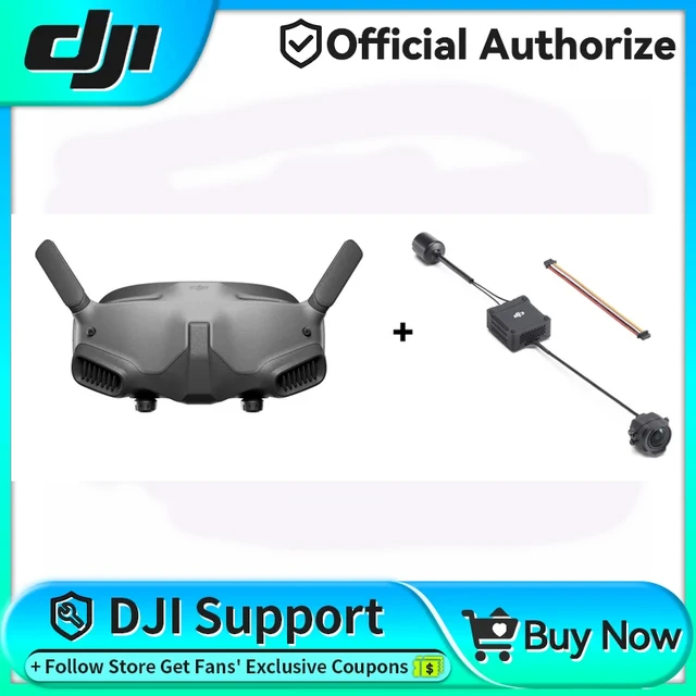 Dji Fpv Goggles V2 Digital Fpv System Digital Image Transmission Low  Latency Strong Immersion Long Distace 110 Minutes In Stock - Fpv Goggles -  AliExpress