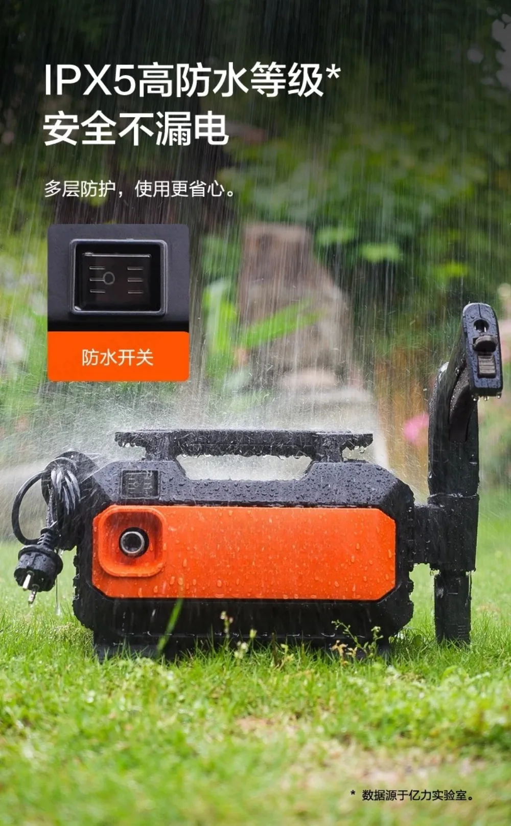 Car wash machine high pressure water gun home car 220V cleaner strong booster pump portable washer