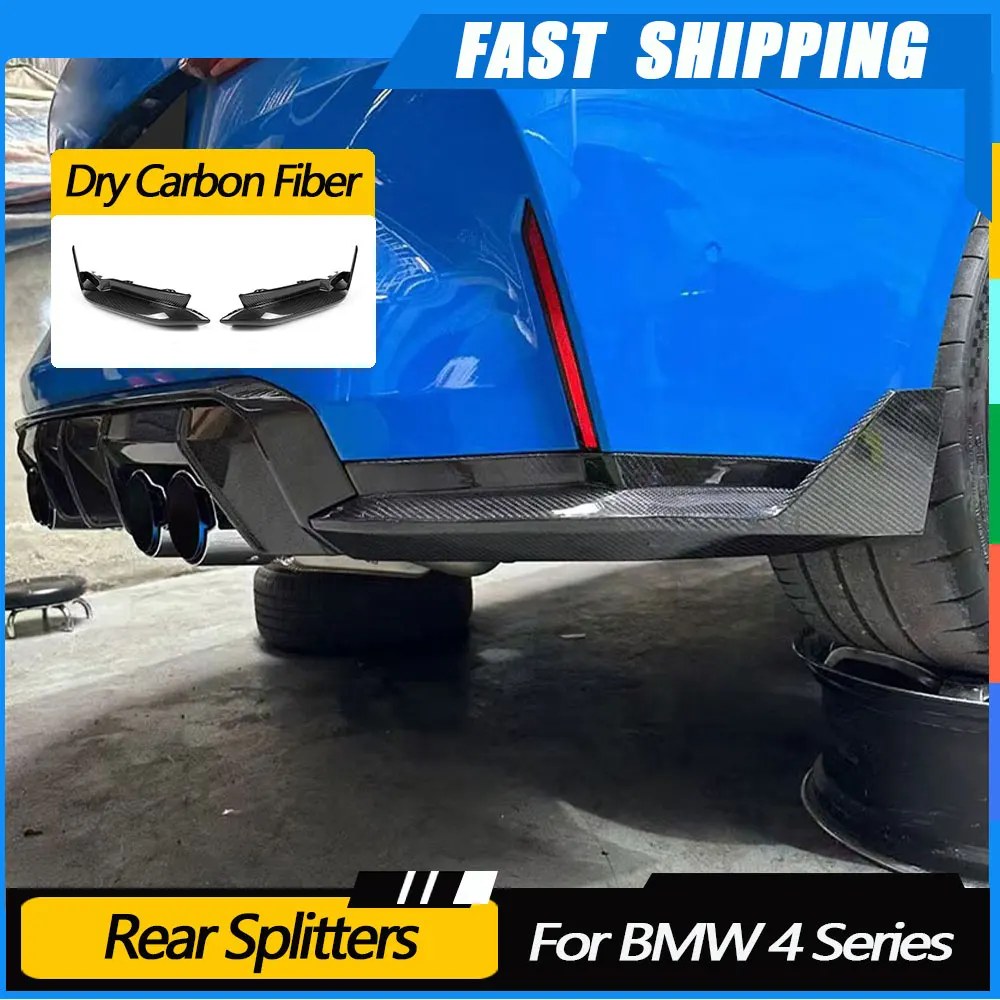 

JMCARCOOL Rear Diffuser Lip Splitters Rear Bumper Dry Carbon For BMW G82 G83 M4 2021 UP