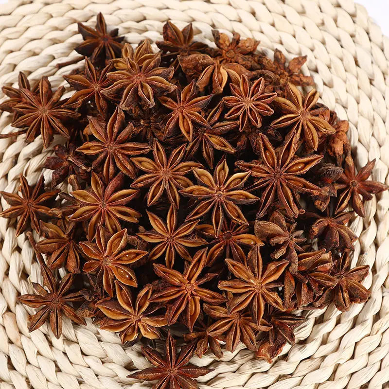 Top Natural Dried Star Anise Kitchen Seasoning Incense Supplies Homemade Room Fragrance Soap Wedding Candle Making