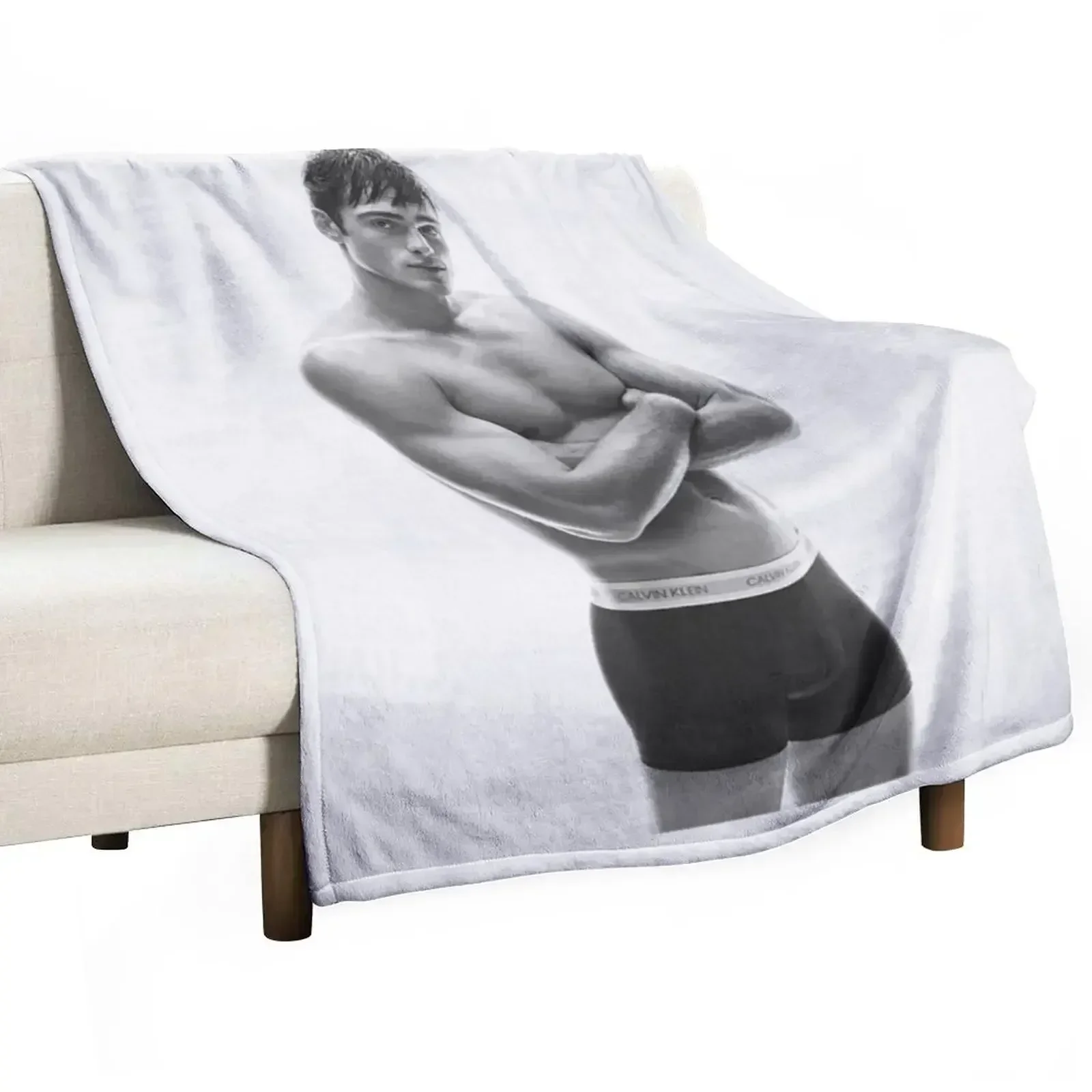 

Jacob Elordi Throw Blanket for sofa Blankets For Sofas Large christmas gifts Blankets