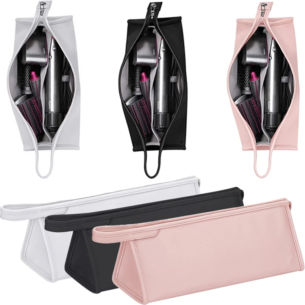 Bolsa de Armazenamento para Secador de Cabelo Portátil, Organizador para Prancha de Cabelo, Bolsa de Viagem à Prova de Choque para Dyson Airwrap Styler Shark Flexstyle