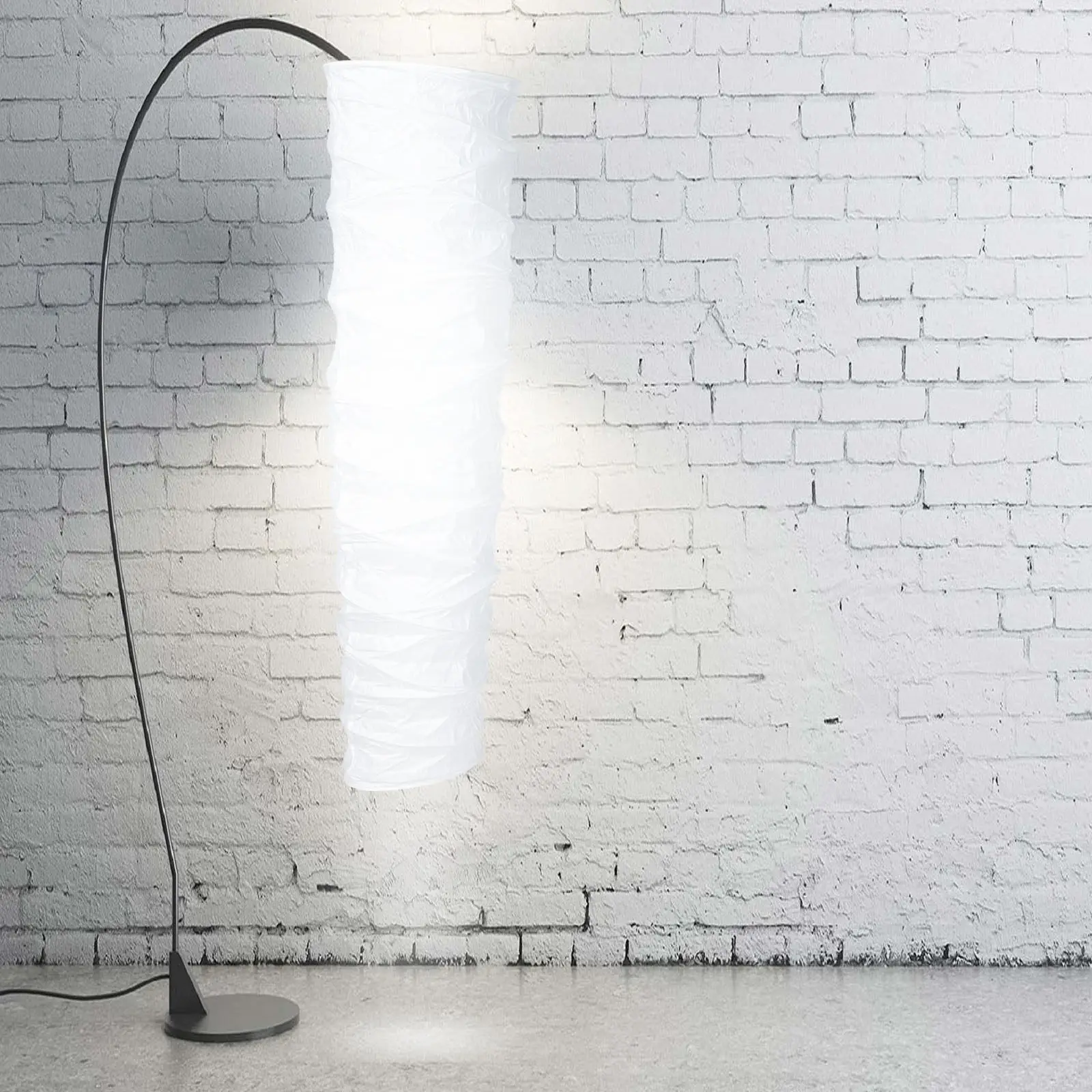 Paper Floor Lamp Shade Nordic Simple Style Soft Light Guard Eye Protection for Bedroom Living Room Office Lamp
