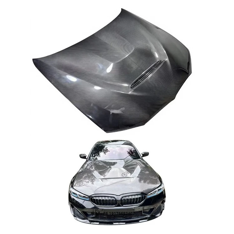 High Quality Auto Parts G20 G28 Engine Hood Upgrade GTS Style Dry Carbon Carbon Fiber Hood for 3 Series