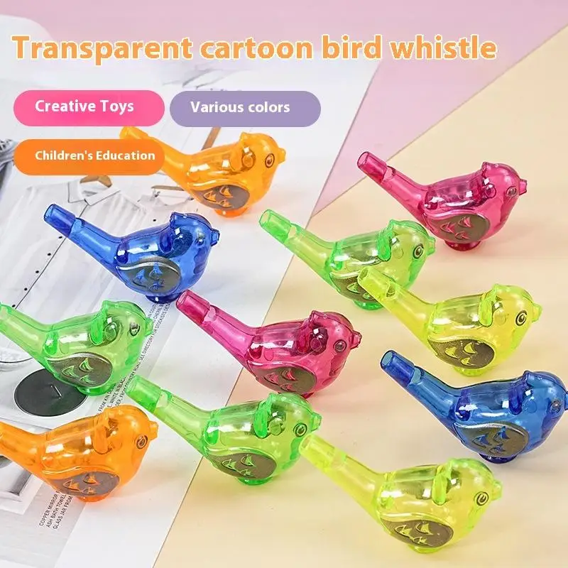 10 PCS Random Color Bird Whistle Outdoor Sports Drawing Funny Musical Toy Novelty Educational Novelty Musical Toy Children Toy.