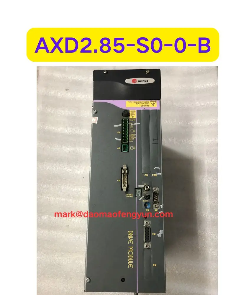 second hand AXD2.85-S0-0-B Fagor Servo drive AXD2.85-S0-0 fast shipping