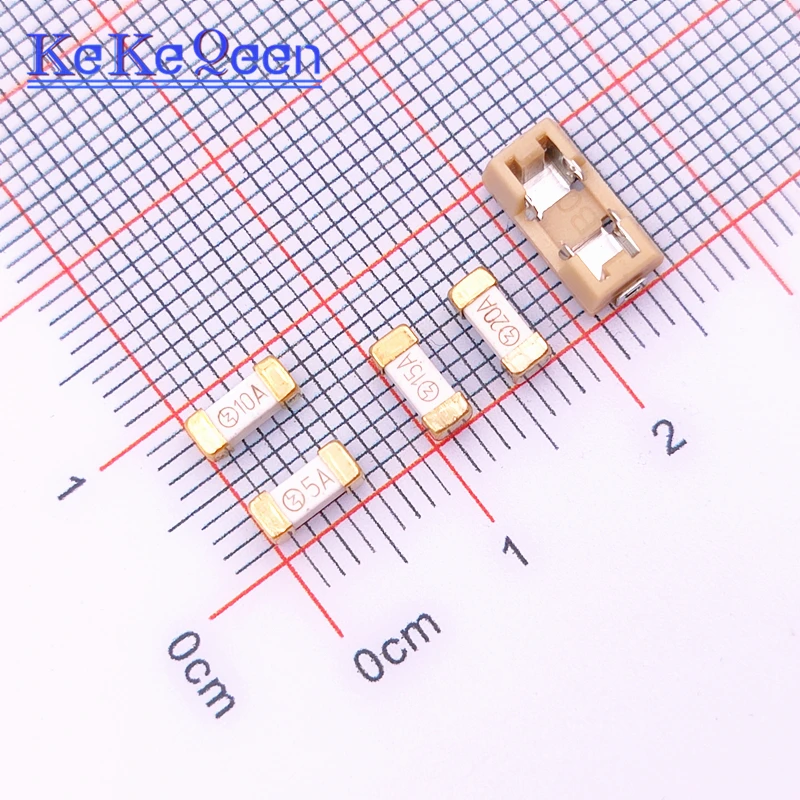 10-50PCS 1808/2410 Zekering Chip Zeer Snelwerkend 100mA 315mA 500mA 1A 2A 3A 4A 5A 6.3A 8A 10A 12A 15A 20A 0451 SMD 2410 Keramische