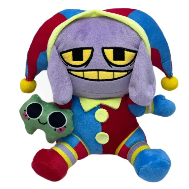 Popular Cartoon The Amazing Digital Circus 22cm Pomni Suit Jax Plush Toy Pillows Gift Plusie Birthday Gifts for Fans