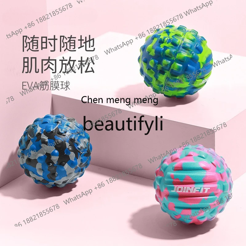 Balle de massage relaxation des muscles plantaires et des semelles, balle de cou fitness yoga