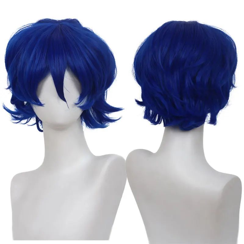 多目的少年コスプレウィッグ ショートヘア フリップアップスタイル タイトフィットカラー ヘアの母 多目的少年ウィッグセット