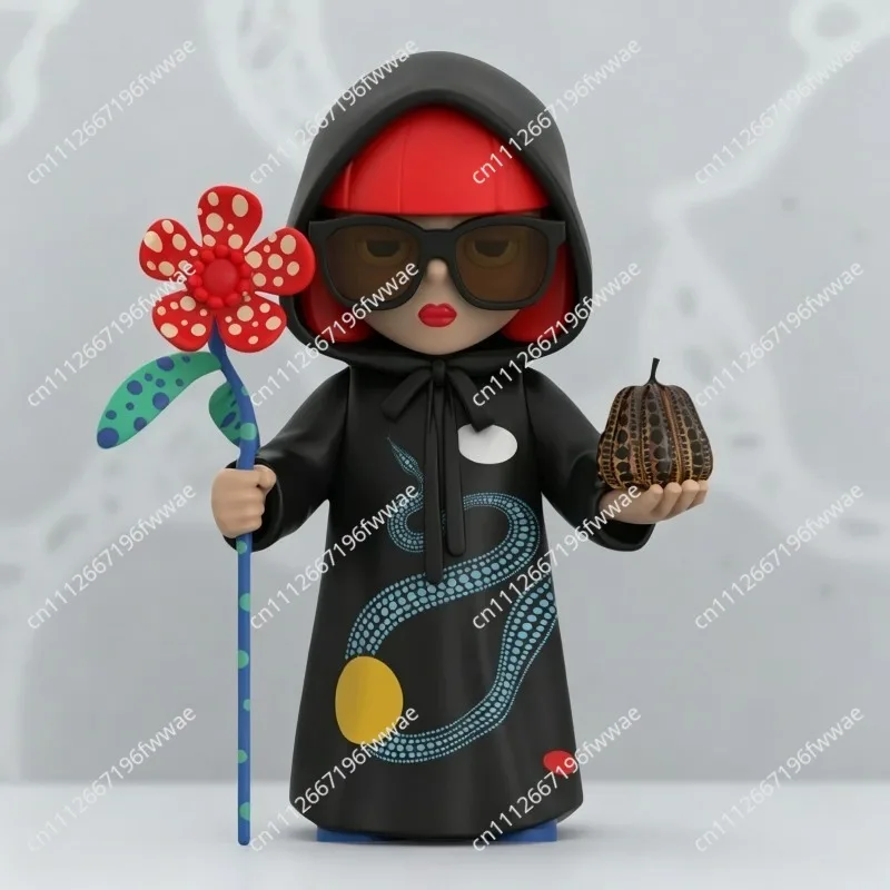 Limited Edition Snake Year Dot Art Magician Figure Collectible Desktop Decoration Creative Gift