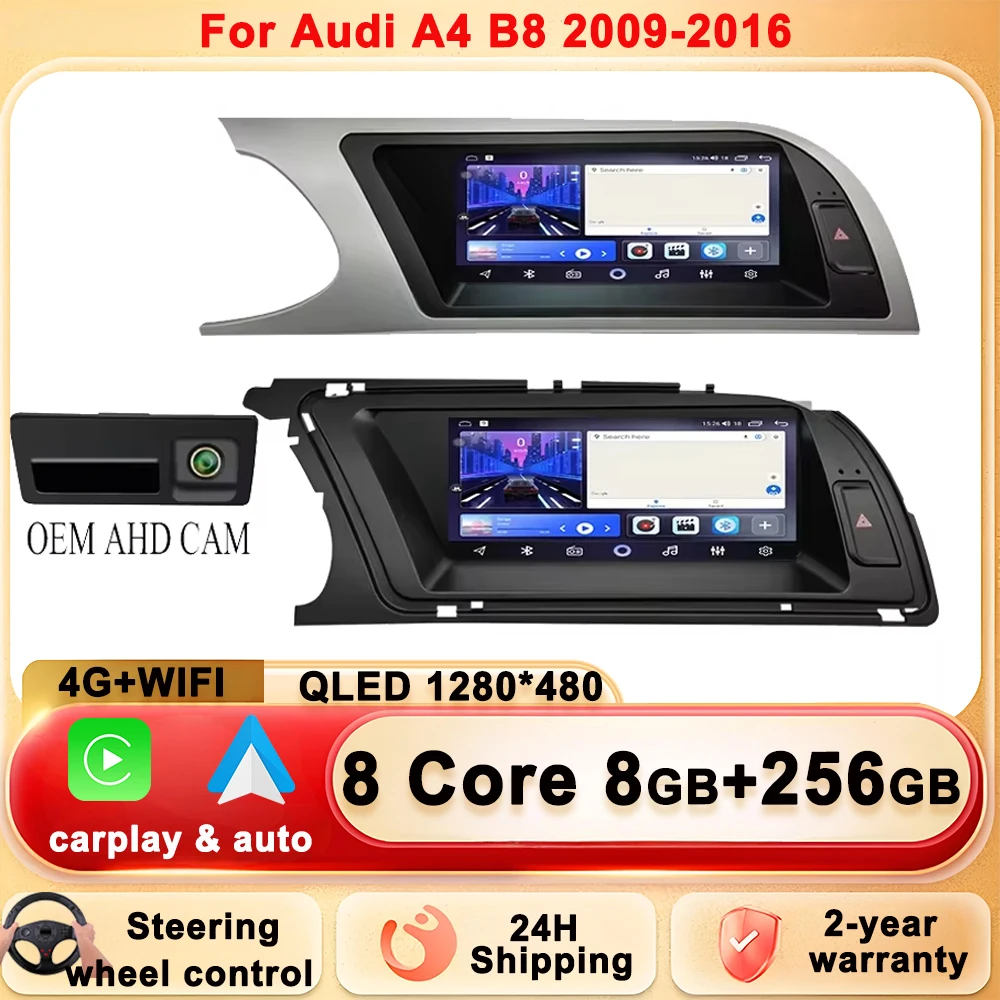 For Audi A4 B8 2009…