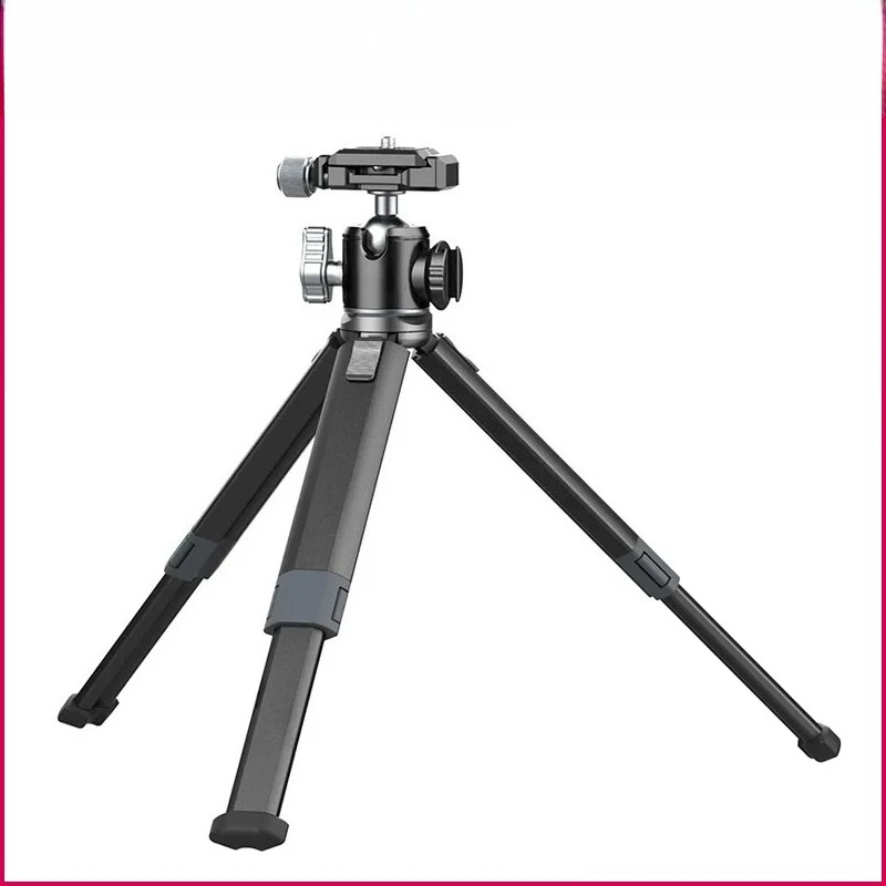 

Металлический штатив-тренога с креплением для микрофона и LED-подсветки, расширяемый штатив для видеоблогов, для DSLR/SLR камер и телефонов