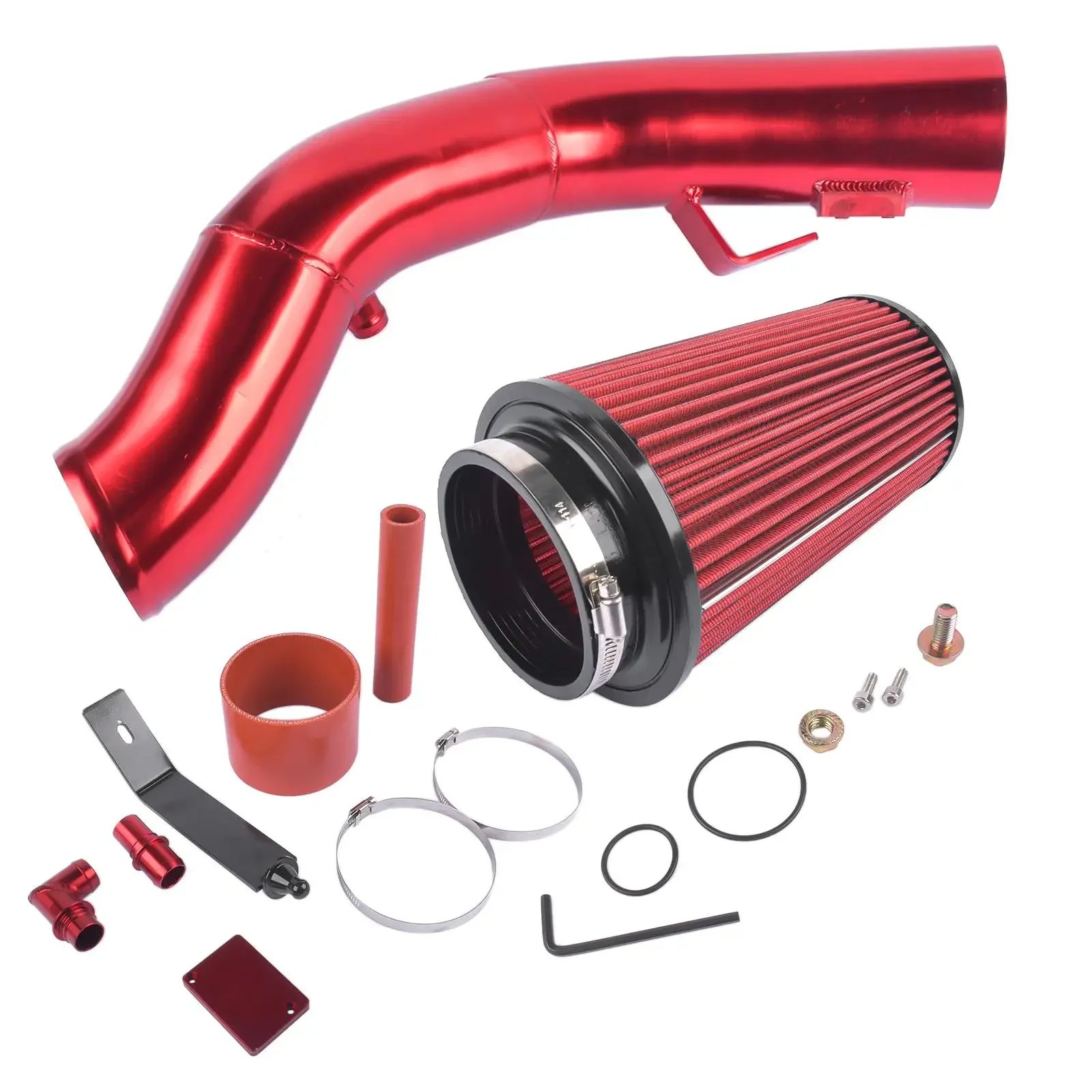 

AP03 Engine Cold Air Intake Kit For Ford 03-07 F-250/350 6.0L Powerstroke Diesel Red