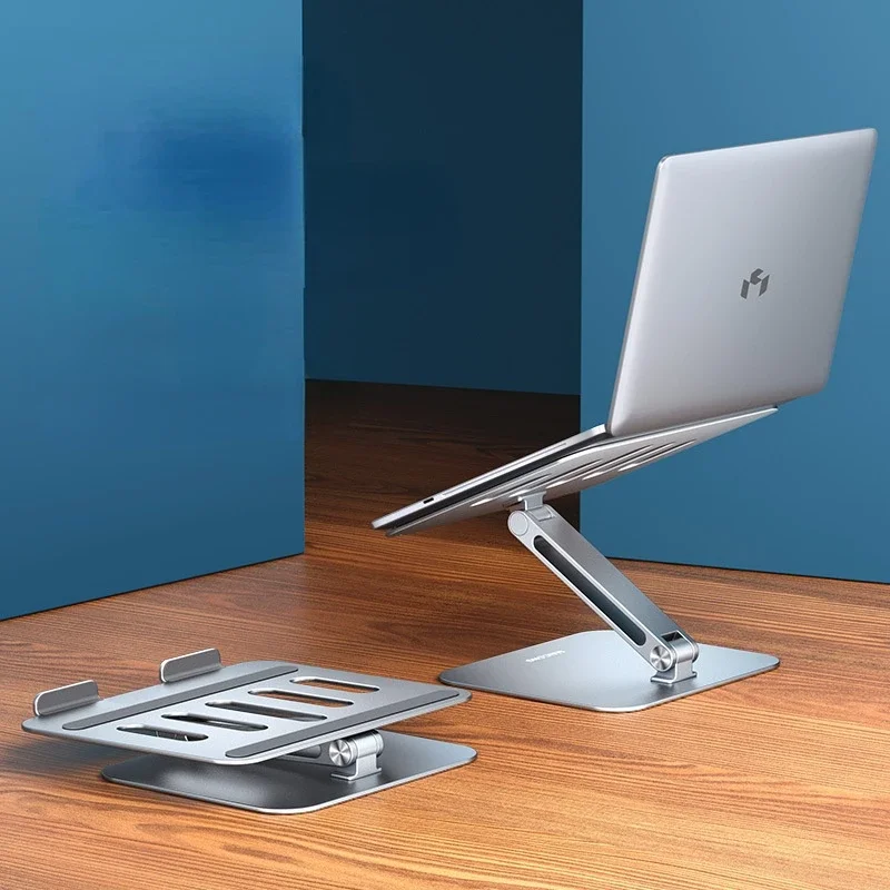 MC 515 Laptop Stand Aluminum Alloy Desktop Folding Height Lifting Computer Expanding Support Radiator