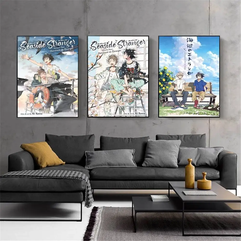 الغريب بواسطة الشاطئ ملصق ملصق كرافت نادي بار ورقة خمر الملصقات جدار الفن اللوحة غرفة نوم دراسة ملصقات