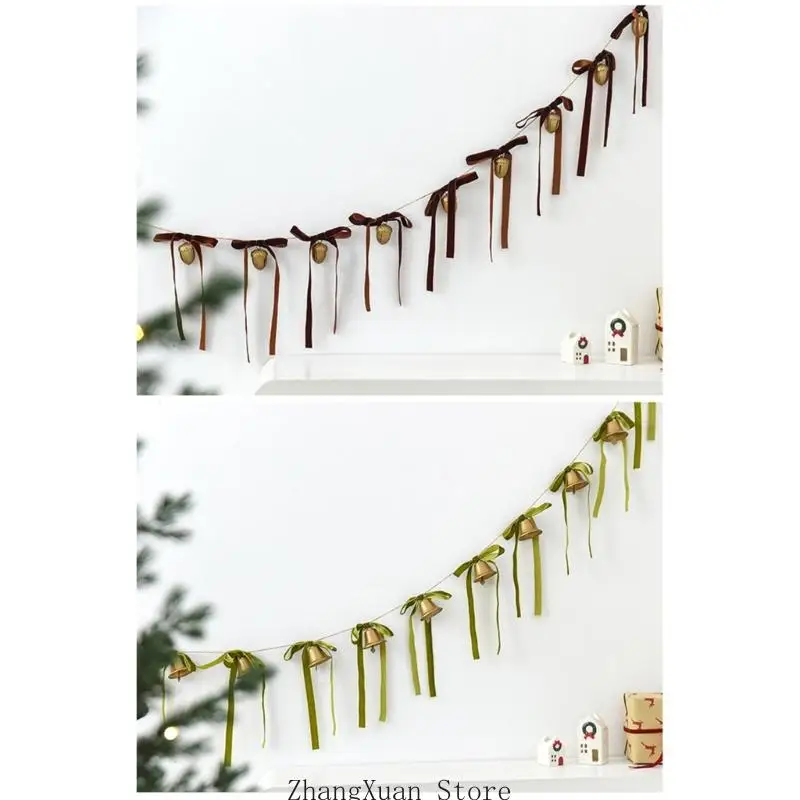 Hängende Weihnachtsglockenschnur, 180 für Tür, Baum und Fenster, 3 x – Detail 5