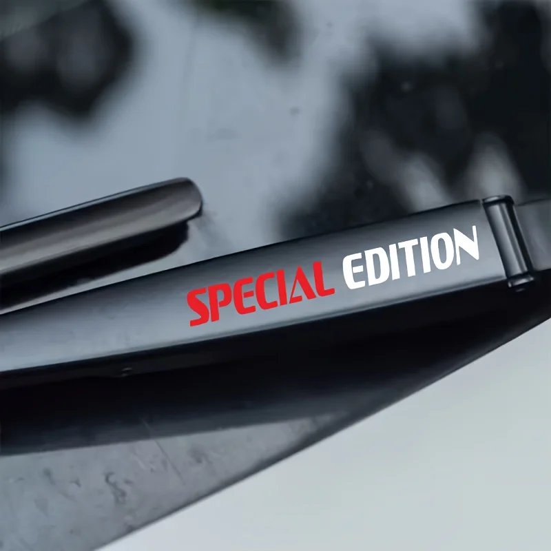 Both Decorative and Body Scratch Covering Functions, Self-adhesive Matte Vinyl Universal Decorative Car Sticker