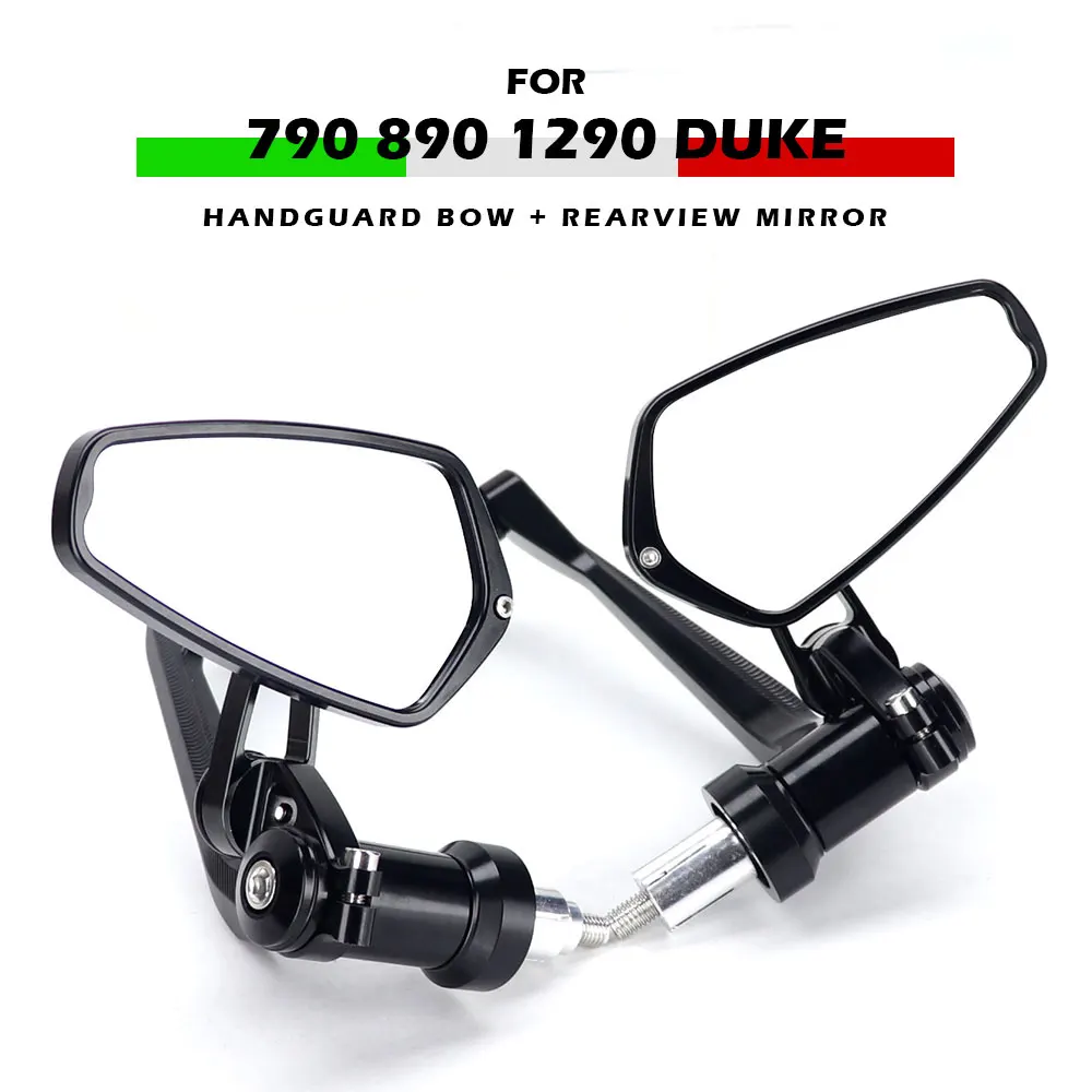 

890Duke 790Duke 1290Duke Brake Clutch Lever Protection Bow For 790 890 1290 Duke Motorcycle Rearview Mirrors Hand Guard Parts