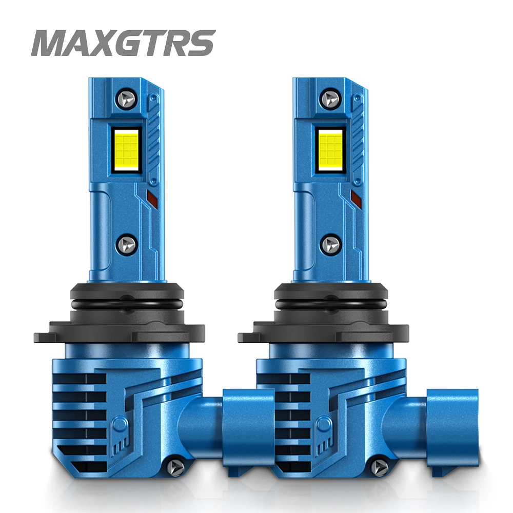 2x MAXGTRS Fog LED H8 H9 H11 H16JP 9005 9006 White/Yellow Amber Canbus Fog Lights DRL 45W High Power 12V 16000LM 7040 CSP 12V