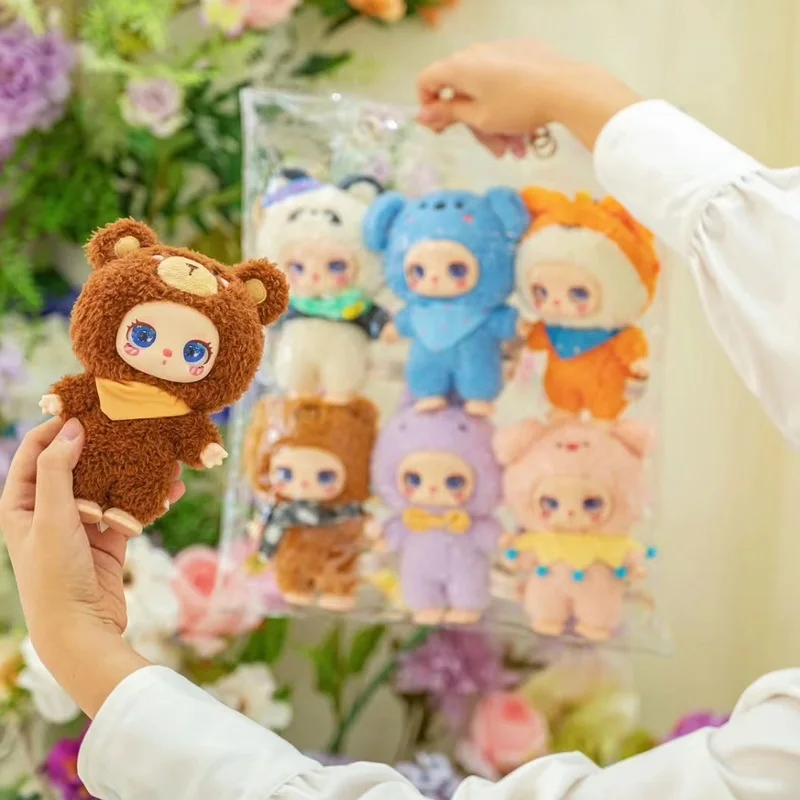 

Оригинальный запас Liila'S Zoo Lucky Cat 2, плюшевая слепая коробка, милая кукла, сумка, подвеска, украшение для девочек, модная игрушка в подарок, коллекционная