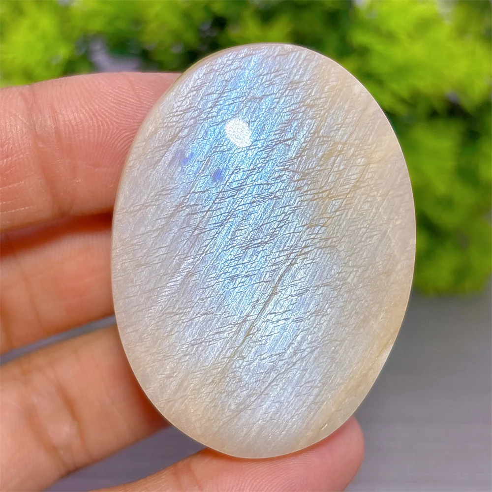 Moonstone Palm Natural Crystal Home Decoration Room Decor Luck Quartz Stone Garden Craft Healing Energy Love Gifts