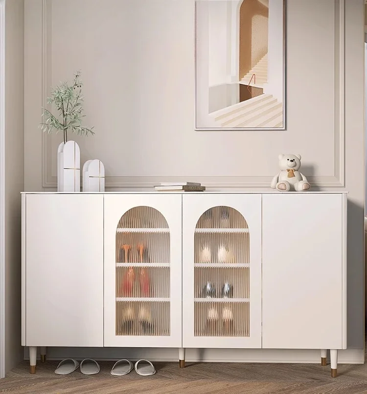 Slate household entrance door Internet celebrity new 2022 explosion Entrance cabinet integrated against the wall
