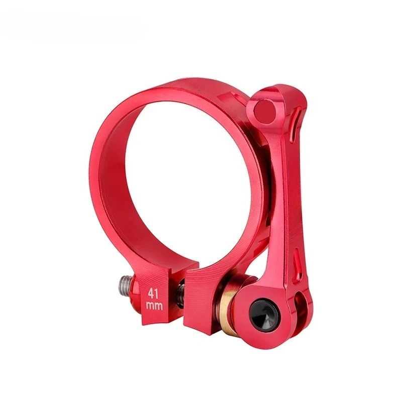 41mm Ultra-Light Seatpost Clamp Quick Release for Folding Bike 33.9
