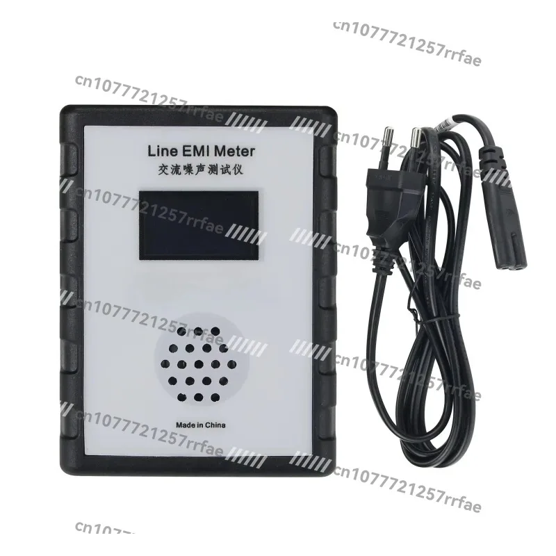 Line EMI instrument with OLED screen, power supply noise testing, ripple analyzer