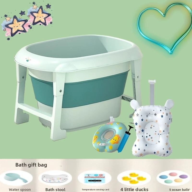 

Детское ведро для ванны, складная детская бытовая большая ванна для плавания