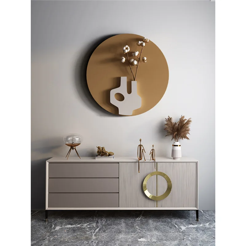 Pendant bedroom background wrought iron wall decoration wall decoration