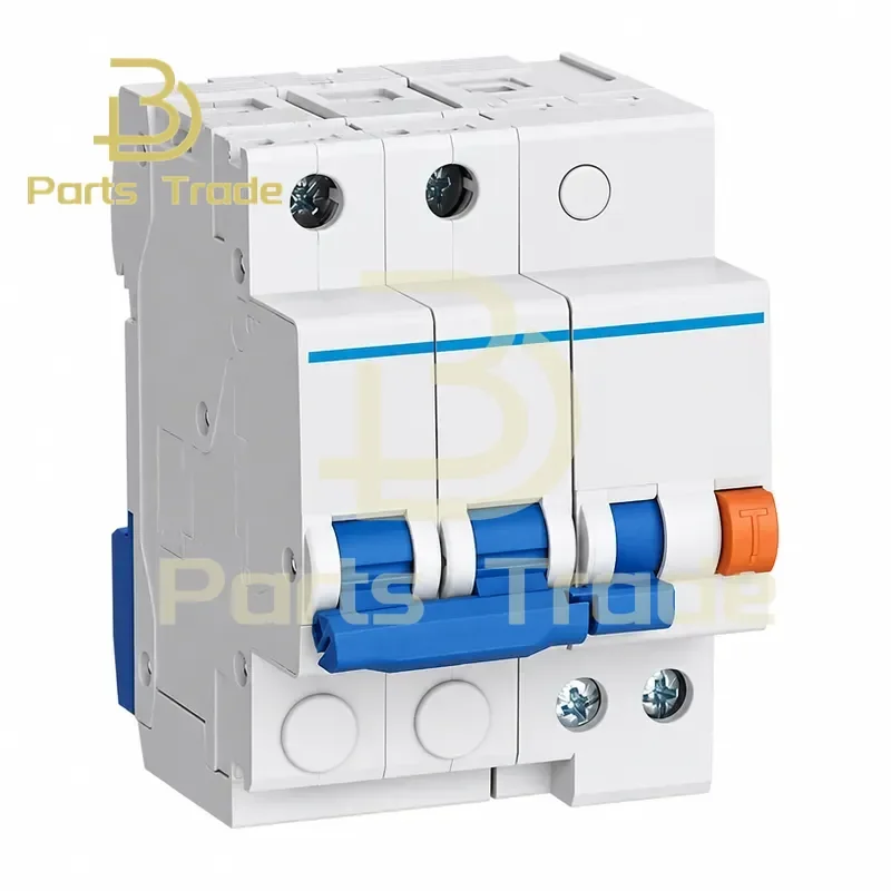 NB1L-40 RCBO Leakage Circuit Breaker 1PN 2P 3P 3PN 4P Electromagnetic Differential Switch Type C 10A 16A 20A 25A 40A