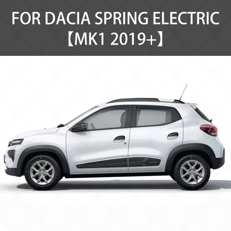 For Dacia Spring Electric 2019+ Car Window Visor Awning Shelters Windshield Side Window Rain Guard Shade Accessories Car Styling