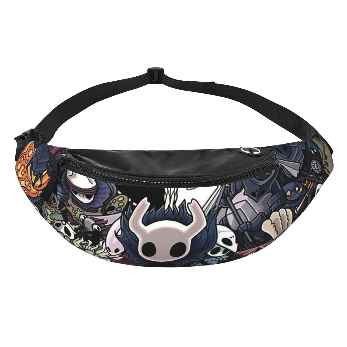 

Hollow Knight Fanny Pack Men Women Crossbody Adjustable Waist Bag Travel Running Phone Pouch