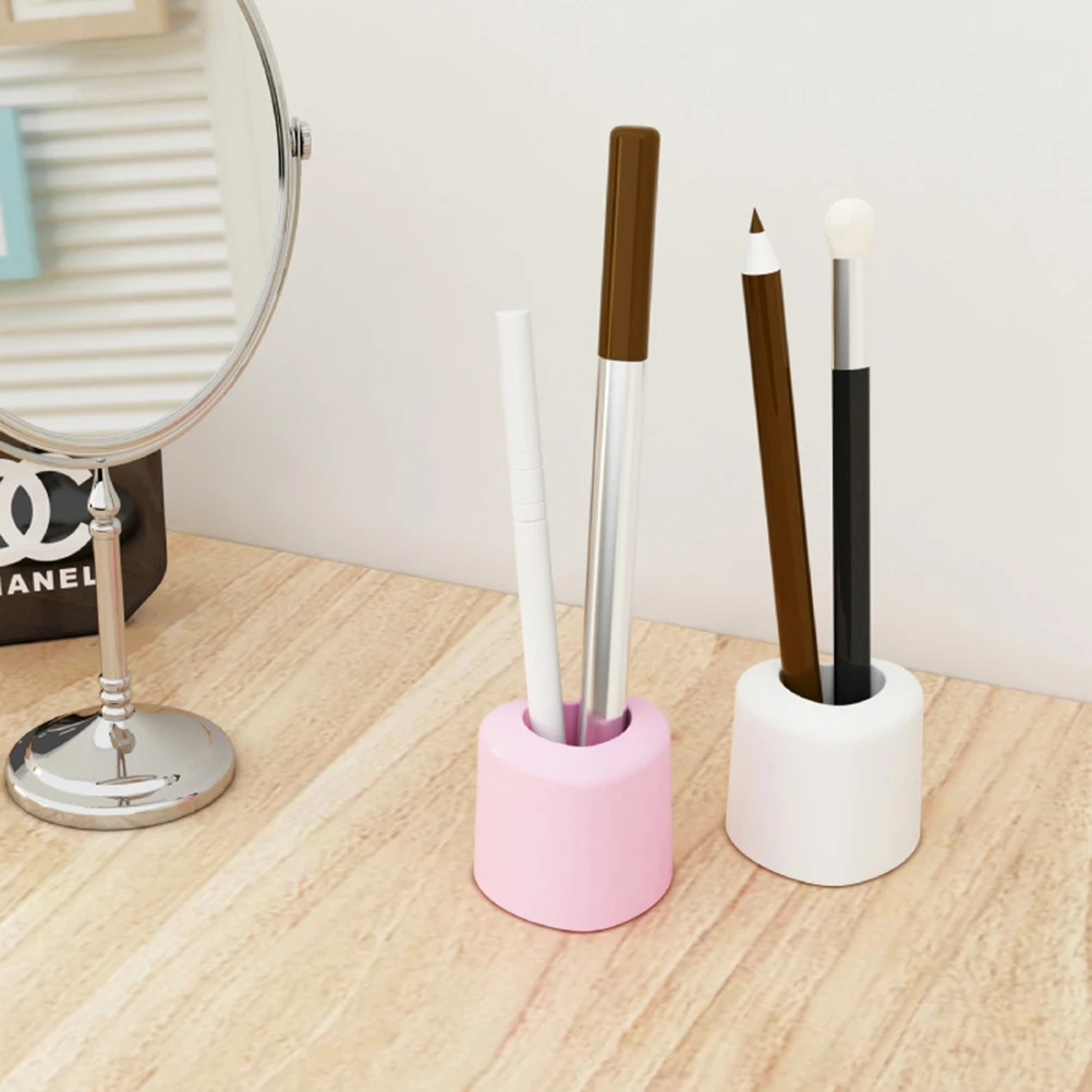 

Eco-Friendly Heart-Shaped Organizer Toothbrush Holder Storage Stand for Bathroom Living Room