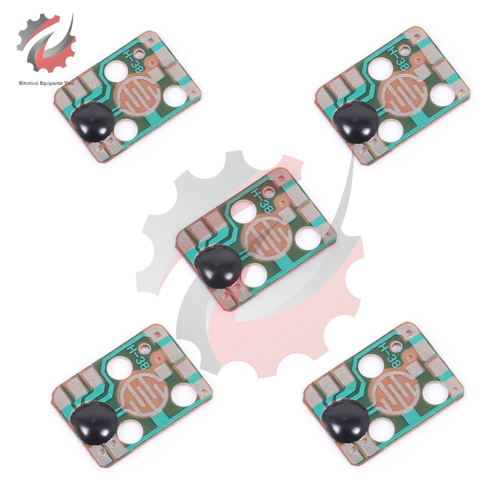 10PCS Sound Module DC 3V-4.5V Dog Barking Music Chip Animal Voice Sound Module Trigger Button Play For DIY Board Toy 22*16mm