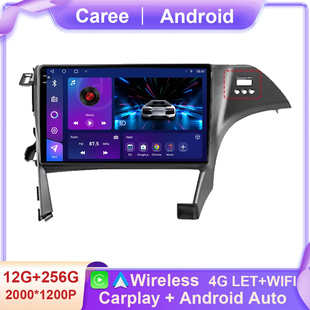 

Android Auto For Toyota Prius 3 XW30 2009 - 2015 RHD Car Radio Stereo Head Unit Multimedia Player Navigation Carplay No 2din DVD