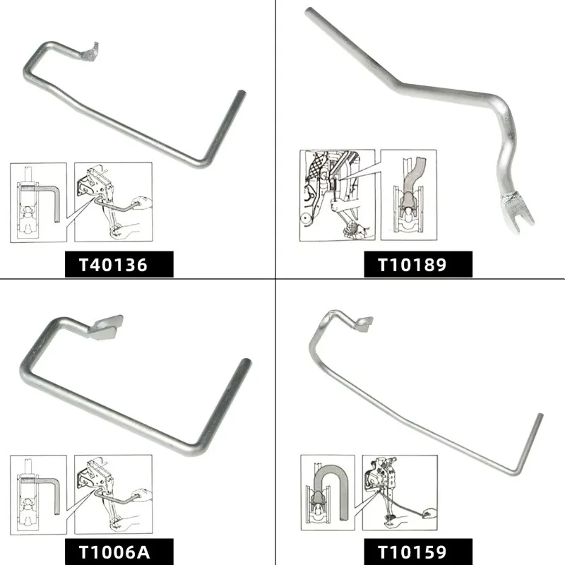 

Инструмент для снятия тормозного барабана, инструмент для снятия педали тормоза для VW Touareg Audi Porsche, замена для T10189 T40136 T10159A T10006A