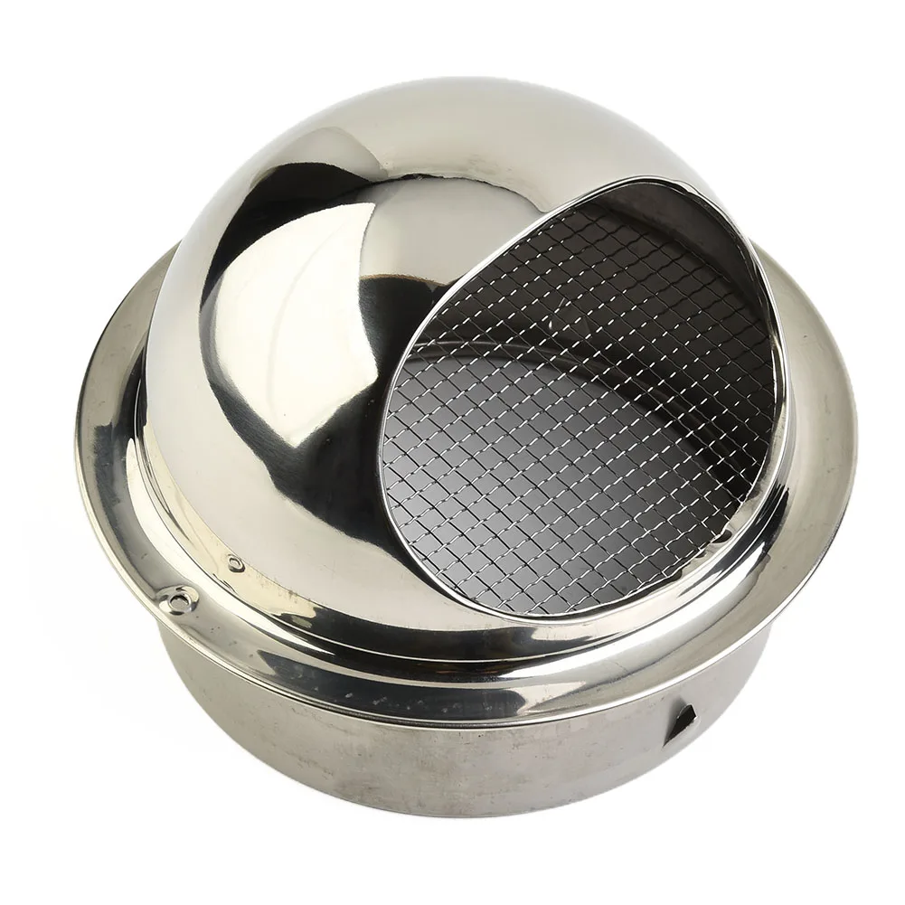 Dryer Vent Pipes Air Vent Grille External Kitchen Fans Vents Extractor Round Wall Vent Outlet Air Conditioning Units Extractors