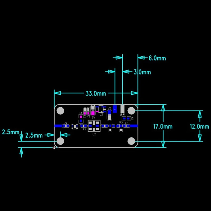 Самый защитный корпус, малошумящий корпус усилителя, корпус усилителя из алюминиевого сплава, 43X23x16 мм, экранирующий корпус из радиочастотного алюминиевого сплава