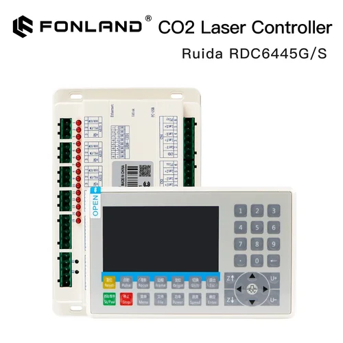 Fonland Ruida RDC6445 RDC6445G RDC6445S controlador para máquina cortadora de grabado láser Co2 actualización RDC6442 RDC6442G