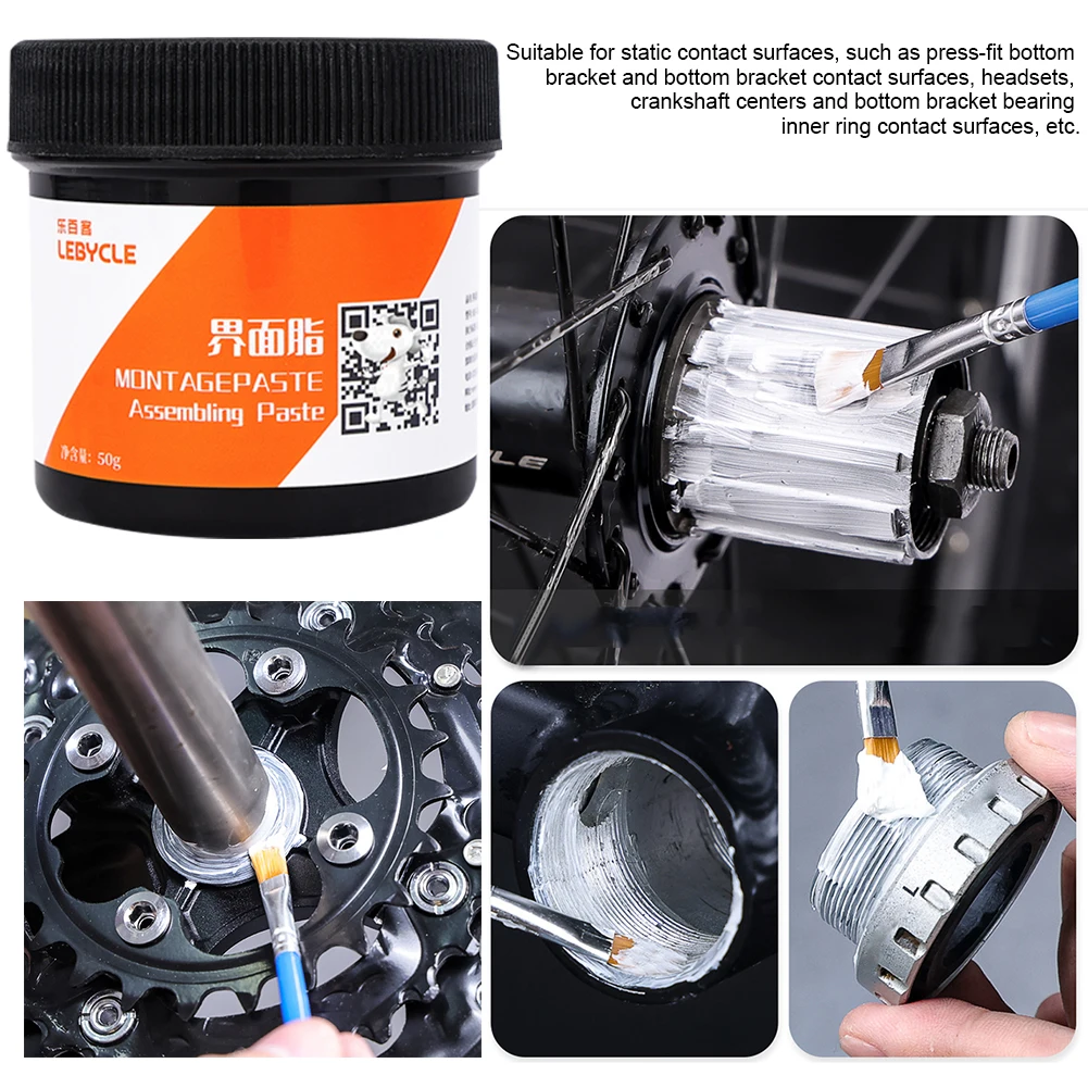 LEBYCLE Bicycle Maintenance Grease High Efficiency Lubrication Mountain Road Bicycle Lubricant for Bearings Components