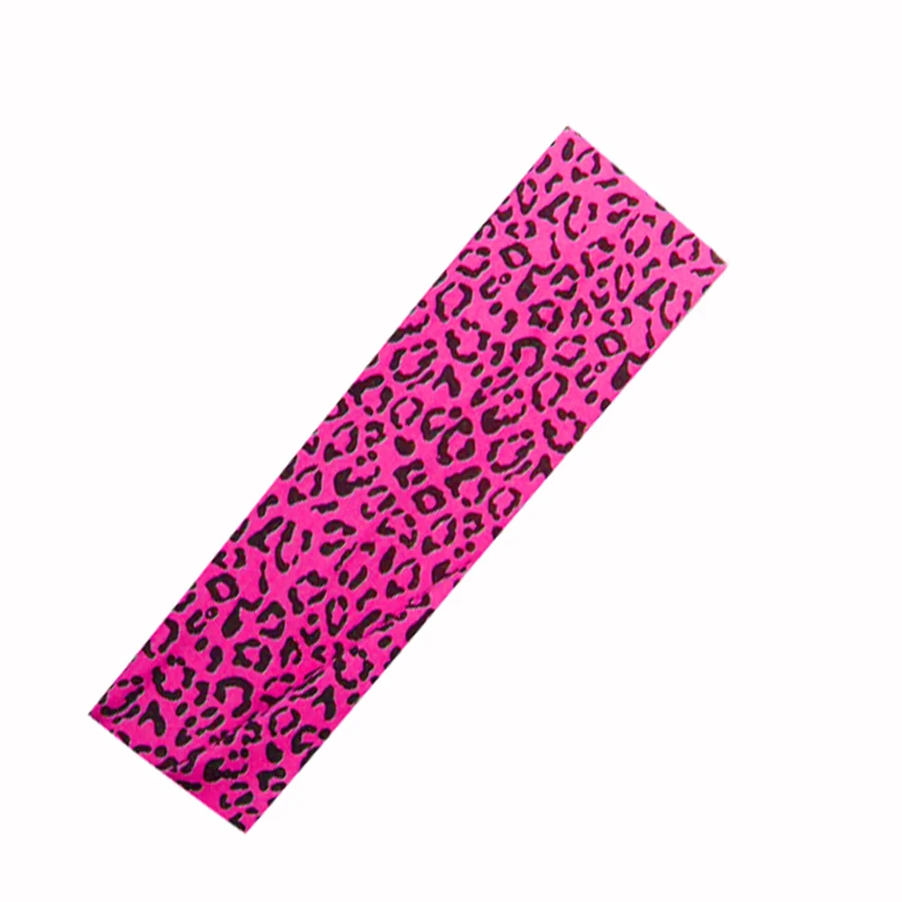 4 Pcs Hair Band Yoga Headband Elastic Headbands Leopard Absorb Sweat Print Sports