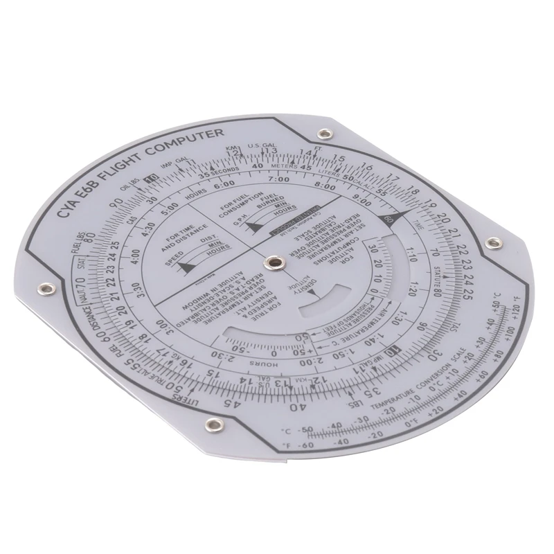 E6b Flug computer Kunststoff Flug computer patentierte Luftfahrt Pilot Flug computer Rechner Standard Flug ausbildung Studenten