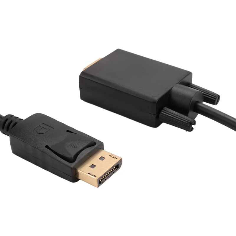 3X Displayport para cabo VGA (cabo DP para VGA) 6 pés QUENTE!