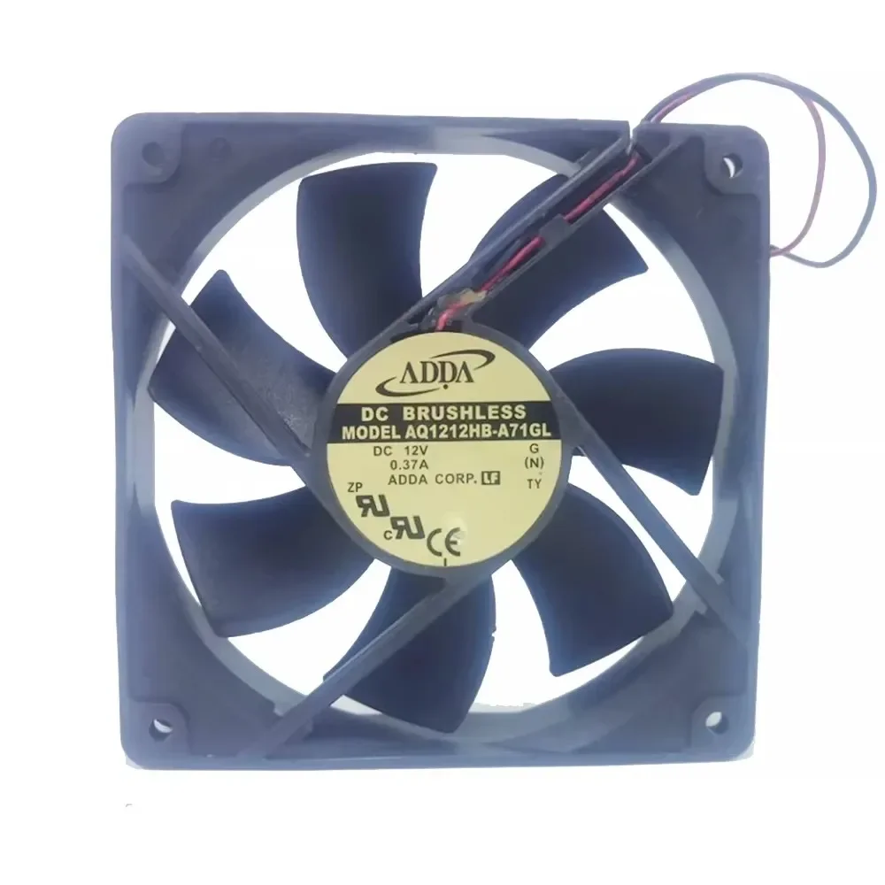 

+New 12cm for ADDA AQ1212HB-A71GL DC 12V 0.37A 120x120X25mm Server Cooling Fan
