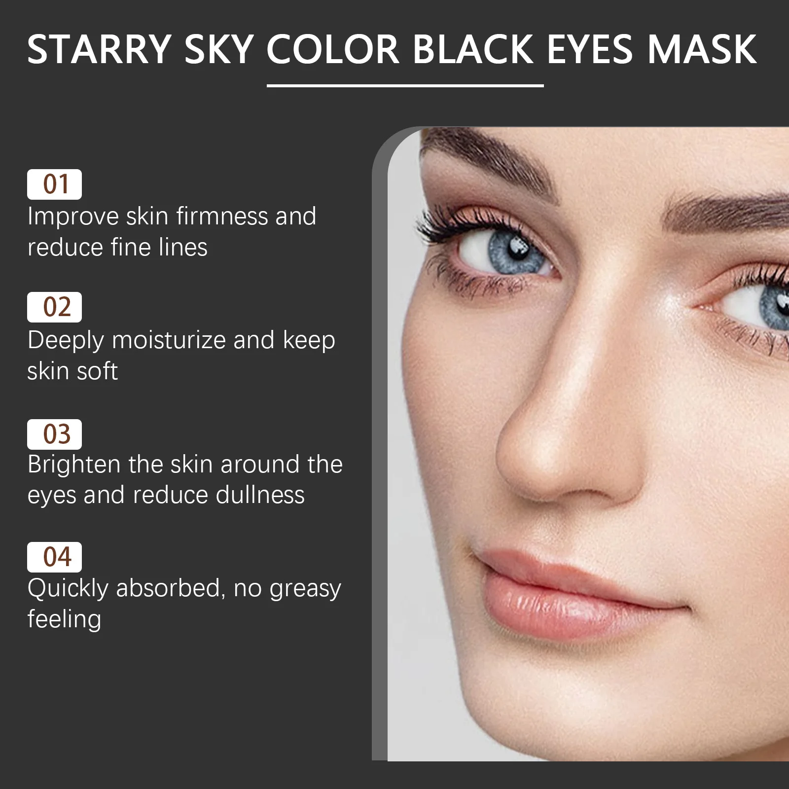 Aloe Vera Eye Mask Patches Removes Deep Dark Circles Skin Firming Remove Bags Under the Eyes Moisturizing Patches for Eyes 60PCS