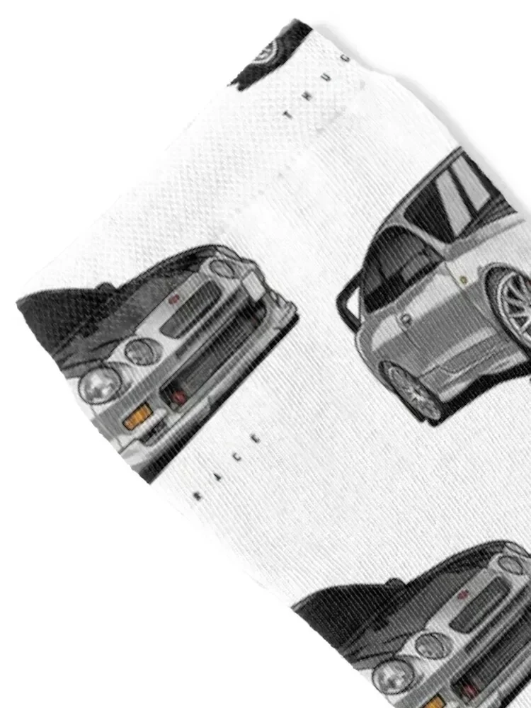 Celica GT Four Rally Car Turbo Drift Automotive Socks crazy luxe Boy Child Socks Women's